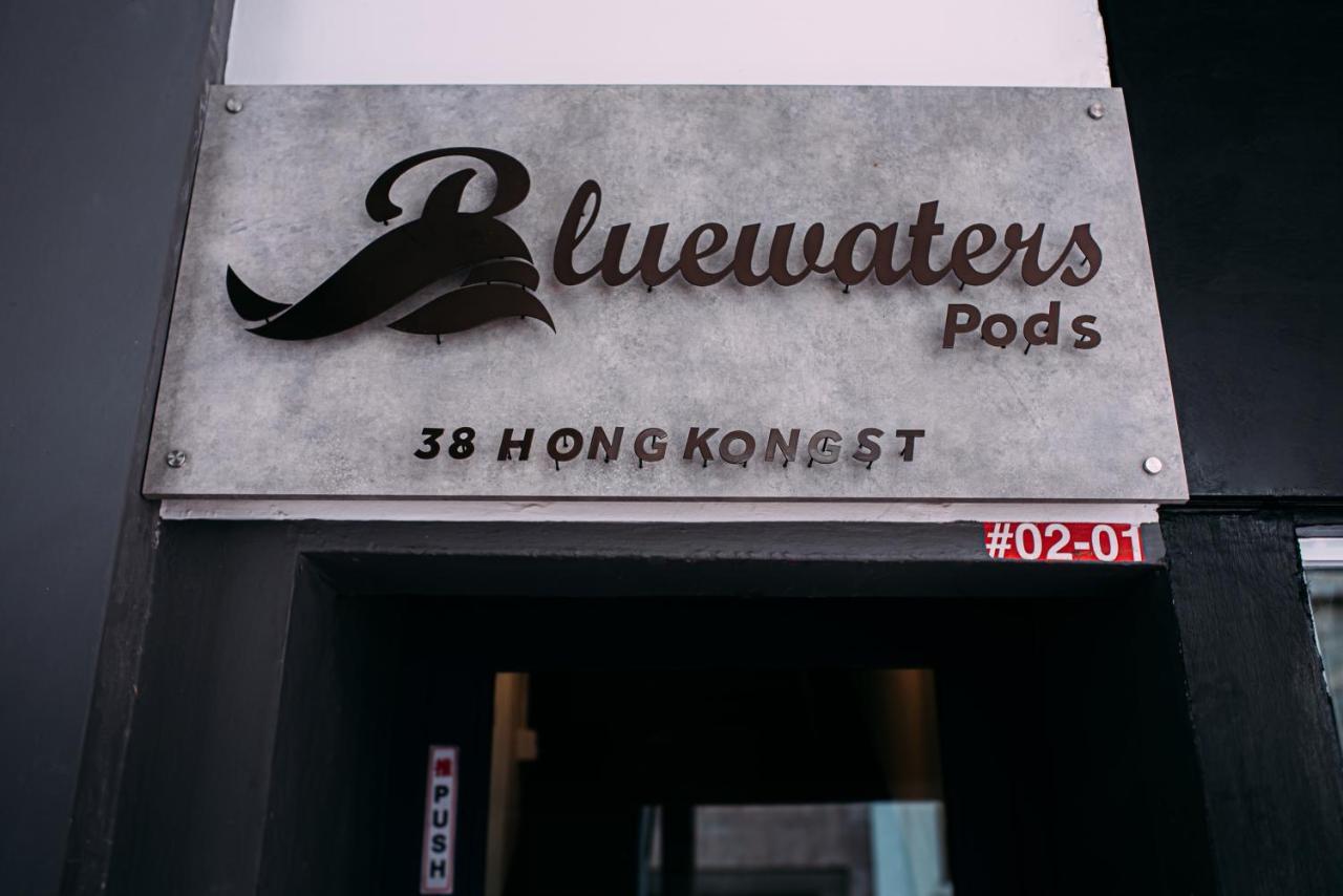 Bluewaters Pods 38 Hongkong St Hostel Szingapúr Kültér fotó